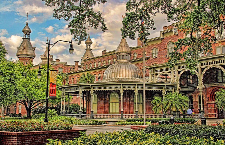 Tampa Photograph - The Henry B Plant Museum by HH Photography of Florida
