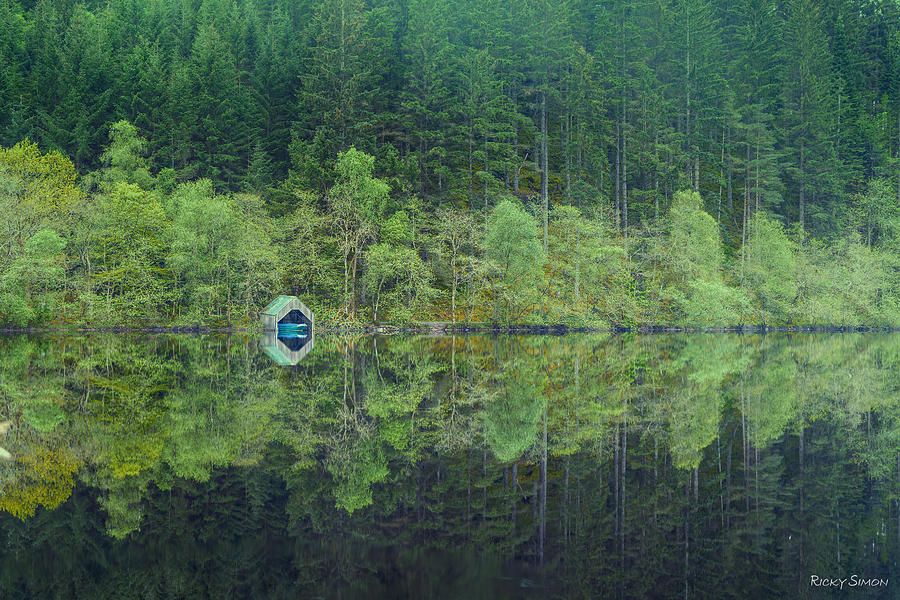 Landscape Photograph - The Hidden Boat by Ricky Simon