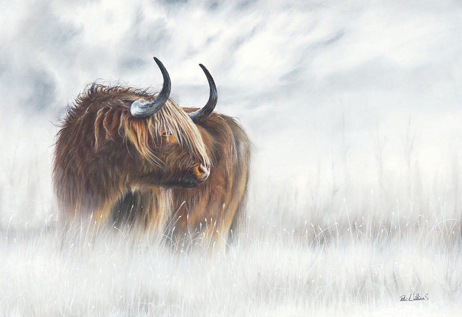 Winter Painting - The Highlander by Peter Williams