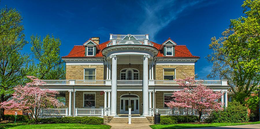 West Virginia University Photograph - The Historic Purinton House by Mountain Dreams