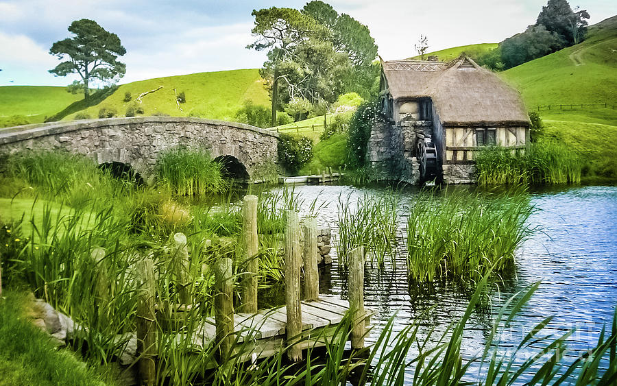 The Hobbiton Photograph by Lyl Dil Creations