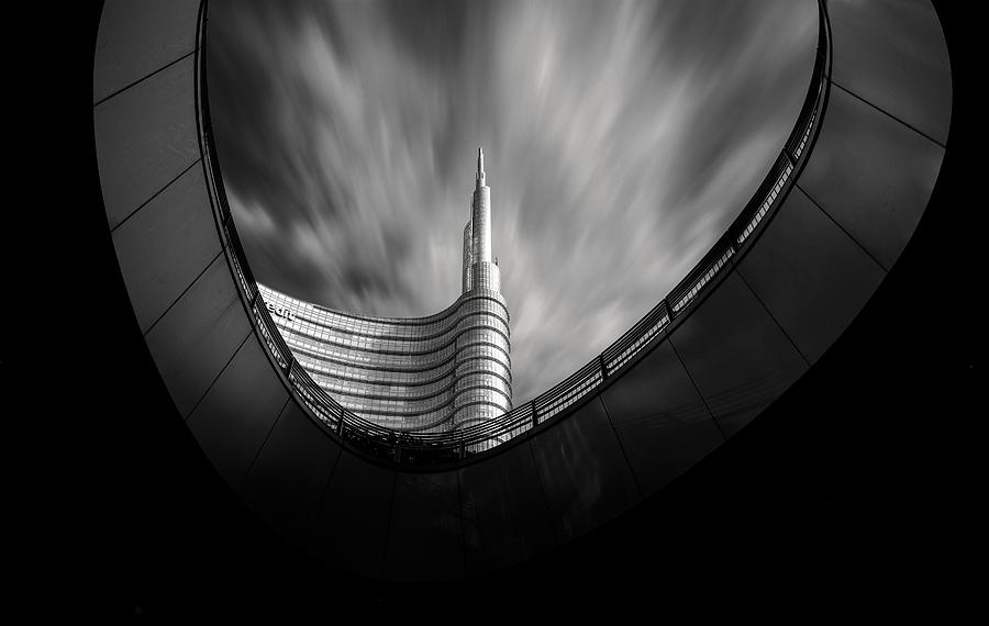 Architecture Photograph - The Hole by Domenico Montemagno