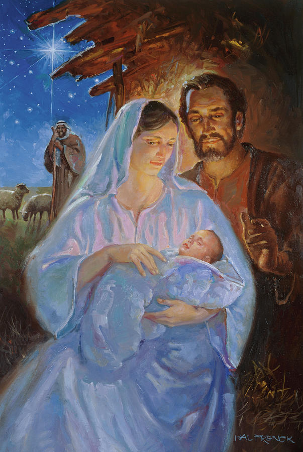 The Holy Family Painting by Hal Frenck - Fine Art America