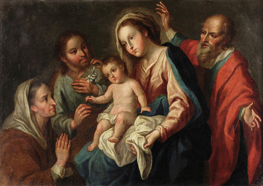 The Holy Family Painting by Unknown artist - Fine Art America