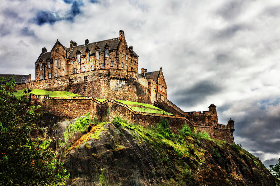 The Holyrood Palace in Edinburgh Scotland Photograph by Debra and Dave Vanderlaan