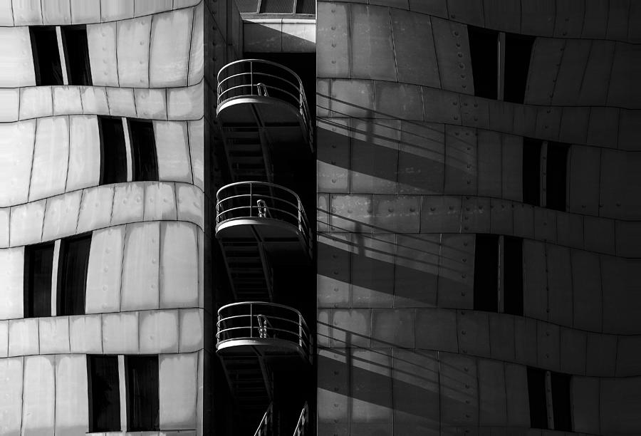 Architecture Photograph - The Hotel by Wim Schuurmans