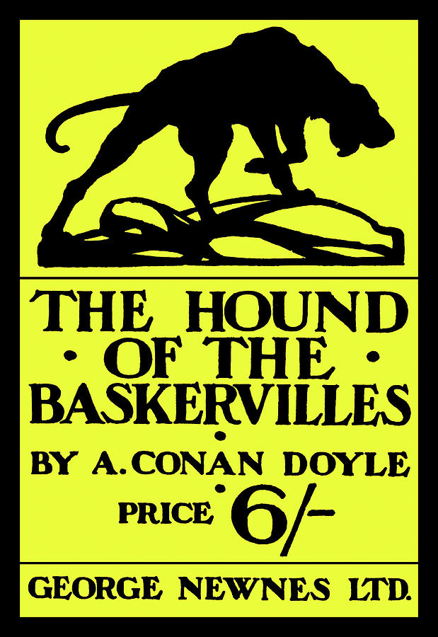 The Hound of the Baskervilles #4 (book cover) Painting by Unknown