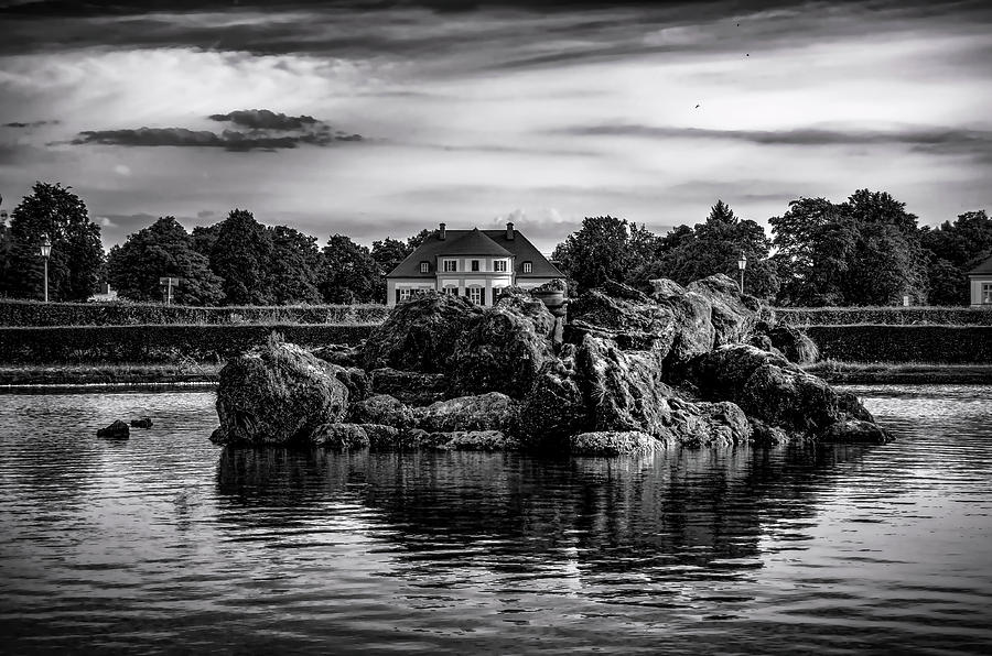 Rocks Photograph - The House Behind The Rocks by Borja Robles Rocks Photograph - The House Behind The Rocks by Borja Robles