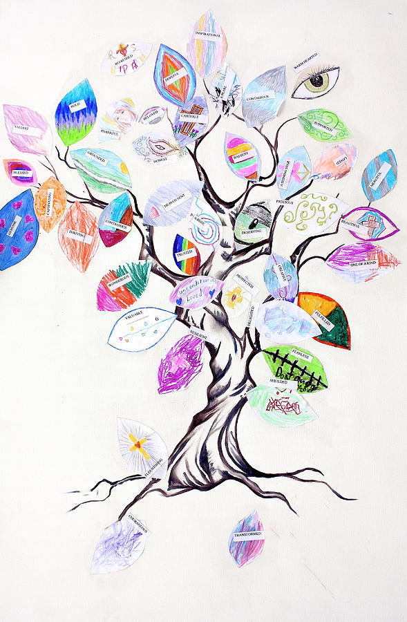 The I Am Tree Mixed Media by Jeanette Sthamann