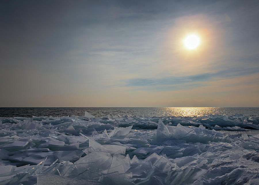 The Ice Fields of Lake Superior Photograph by Susan Rissi Tregoning