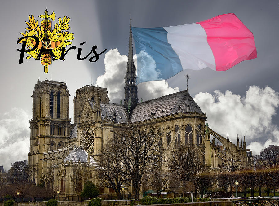 The Iconic Notre Dame de Paris Photograph by Debra and Dave Vanderlaan
