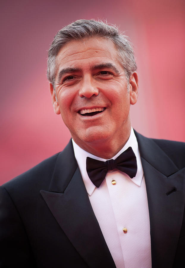 George Clooney Photograph - The Ides Of March Premiere - 68th by Ian Gavan