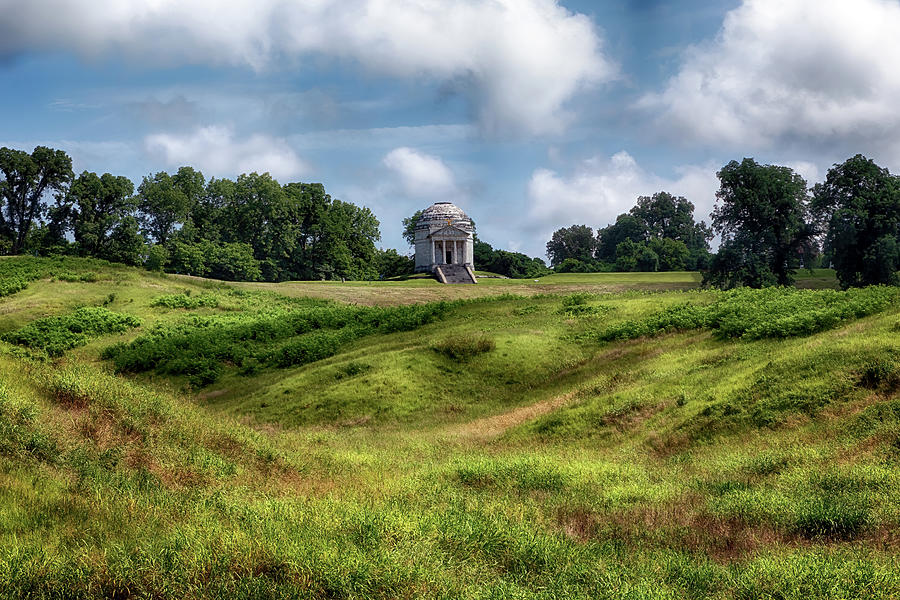 The Illinois Memorial at Vicksburg Photograph by Susan Rissi Tregoning