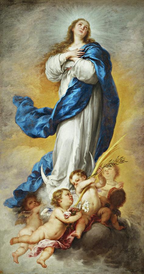 'The Immaculate Conception of Aranjuez', 1675-1680, Spanish School, O ...