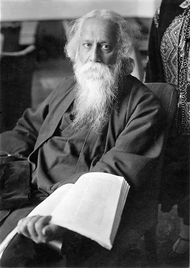 The Indian Writer Rabindranath Tagore by Keystone-france