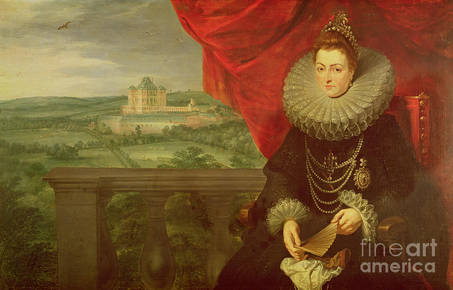 The Infanta Isabella Clara Eugenia Painting by Peter Paul Rubens The Infanta Isabella Clara Eugenia Painting by Peter Paul Rubens