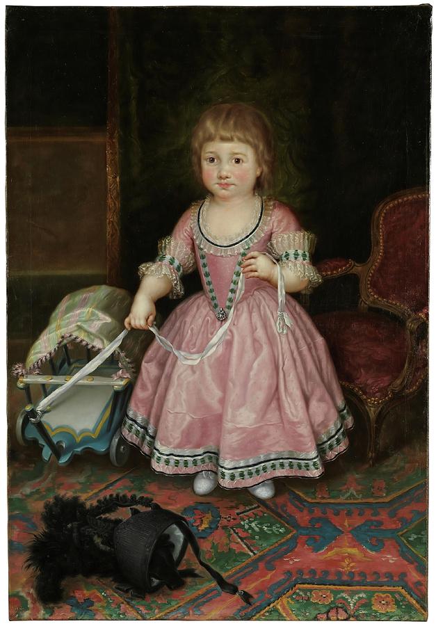 The Infanta Maria Isabel of Bourbon. Ca. 1791. Oil on canvas. Painting by Ramon Bayeu y Subias -1746-1793-