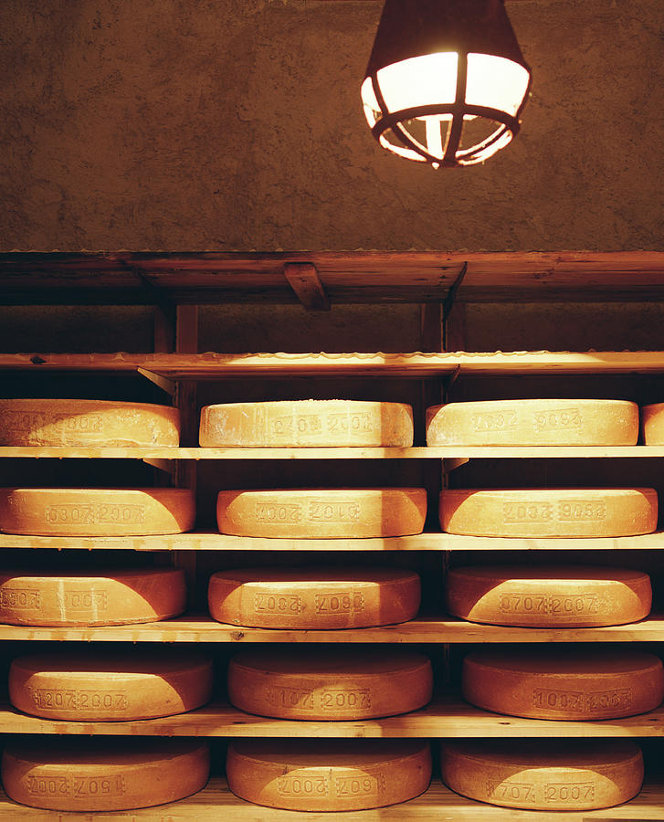 The Interior Of A Cheese Room Photograph by Joao Canziani The Interior Of A Cheese Room Photograph by Joao Canziani