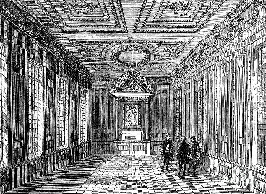 The Interior Of The Palace Court Drawing by Print Collector