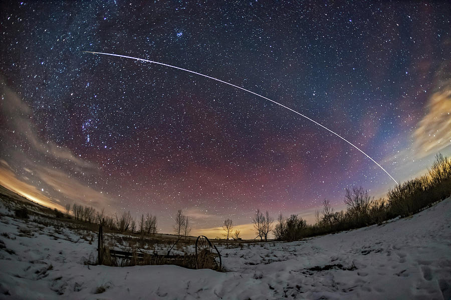 The International Space Station Photograph by Alan Dyer