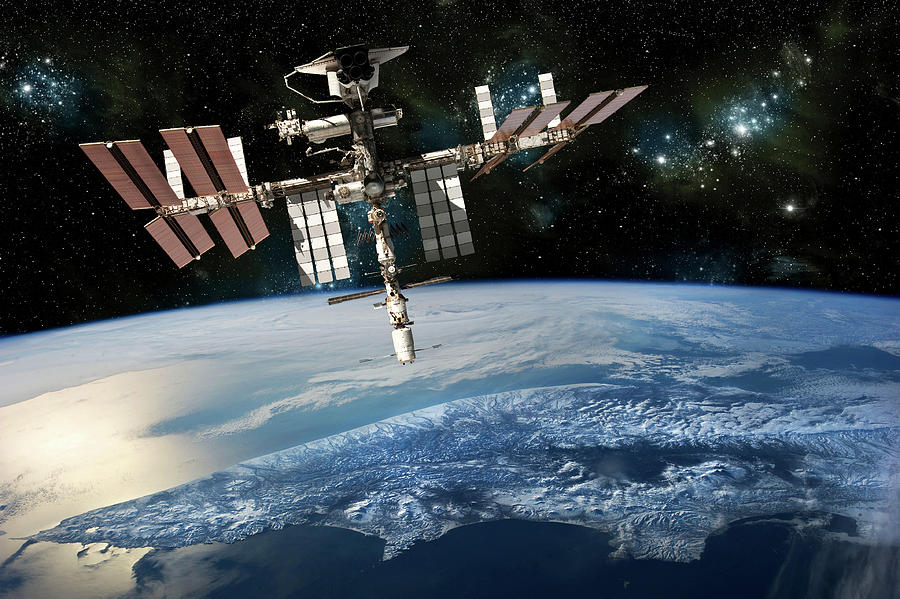 The International Space Station by Marc Ward The International Space Station by Marc Ward