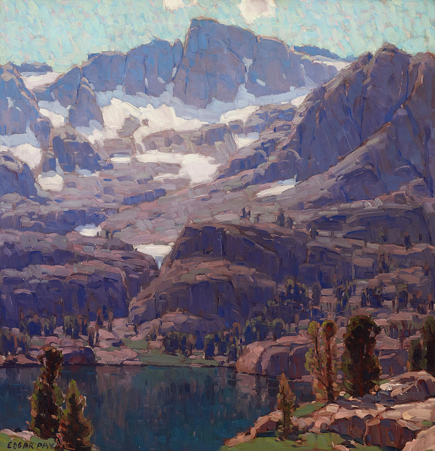 The Inyo Sierra Painting by Edgar Payne - Fine Art America