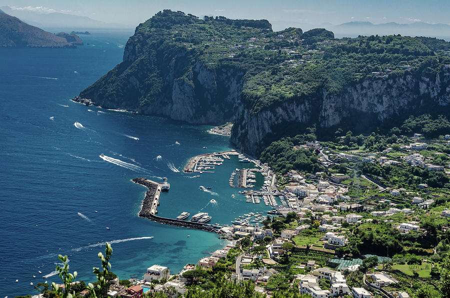 The Isle of Capri Photograph by Douglas Wielfaert