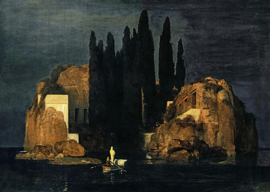 Arnold Bocklin Painting - The Isle of the Dead, 1880 by Arnold Bocklin