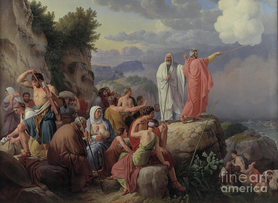 The Israelites Resting Drawing by Heritage Images Fine Art America