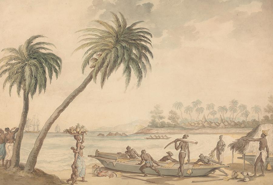 The Ivory Coast, West Africa Drawing by Thomas Rowlandson