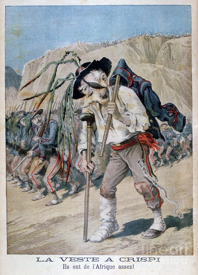 The Jacket Of Crispi, 1896. Artist Drawing by Print Collector