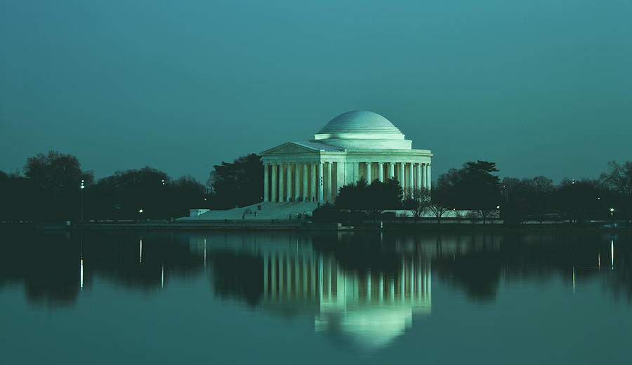 The Jefferson Memorial At Dusk Photograph by Mountain Dreams