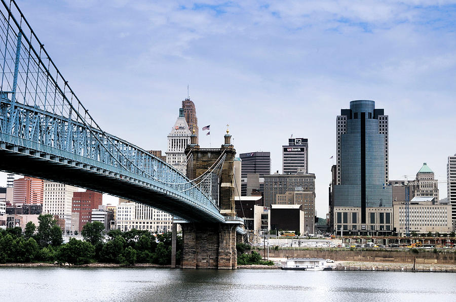 The John A. Roebling Suspension Bridge Photograph by Maria isabel ...