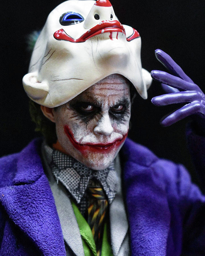 The Joker Unmasked Digital Art by Jeremy Guerin