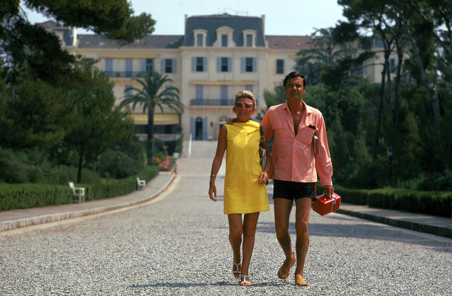 The Jourdans Photograph by Slim Aarons