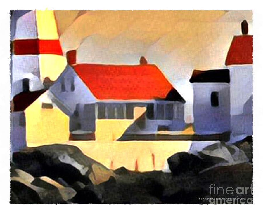 The Keepers Cottage Digital Art by Art MacKay