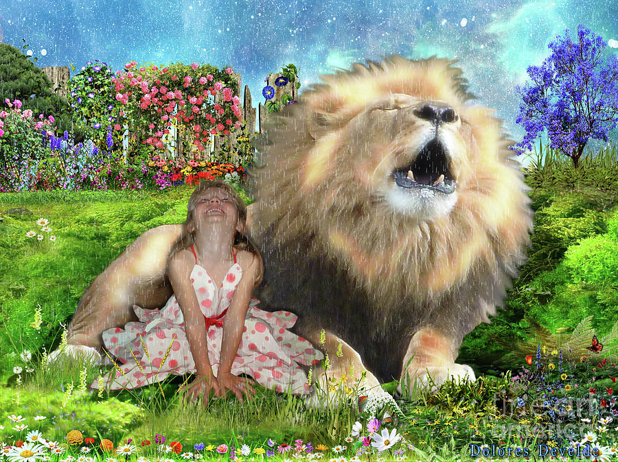 The King and I Digital Art by Dolores Develde