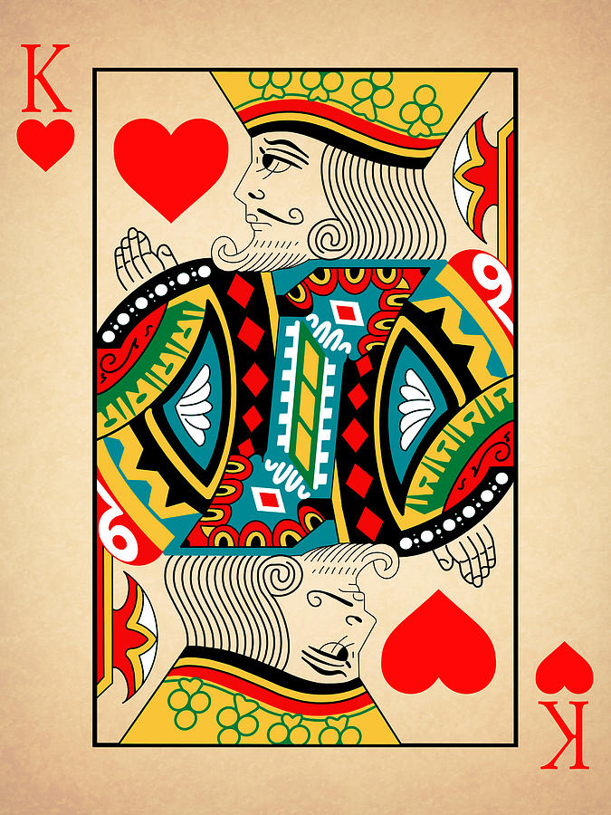 sexy king of hearts cards