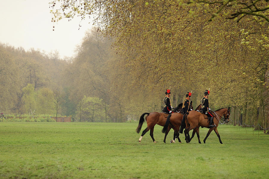 The Kings Troop Royal Horse Artillery Photograph by Oli Scarff