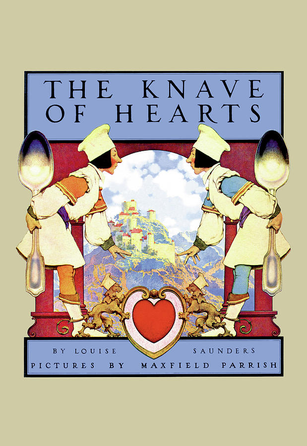 The Knave of Hearts Painting by Maxfield Parrish