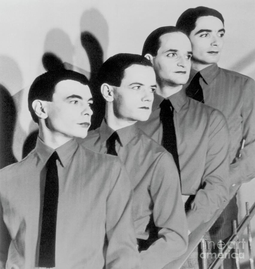 The Kraftwerk Rock Group Members Photograph by Bettmann