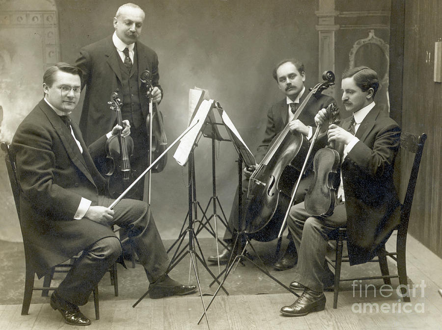 The Krien Quartet Photograph by Bettmann