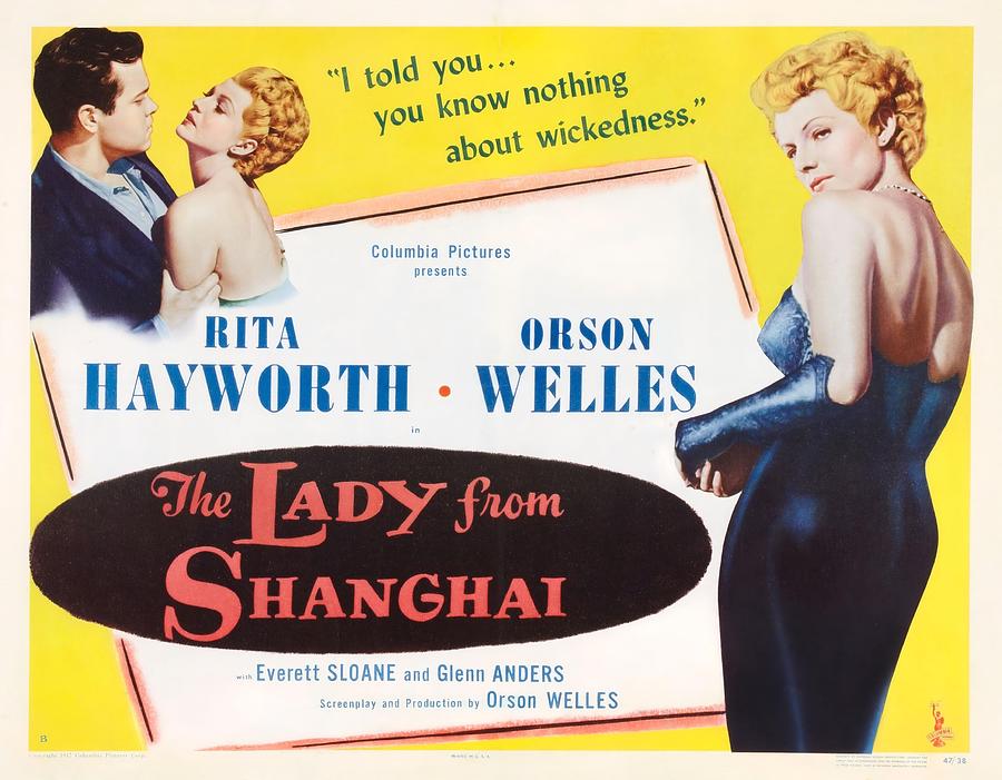 The Lady From Shanghai -1947-. Photograph by Album