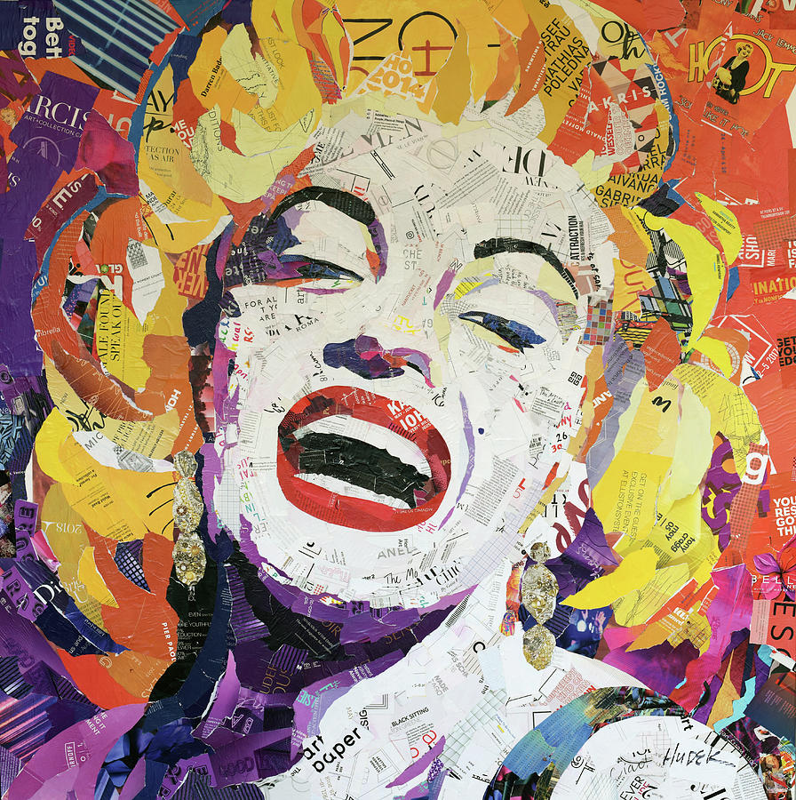 One Hot Marilyn Mixed Media by James Hudek