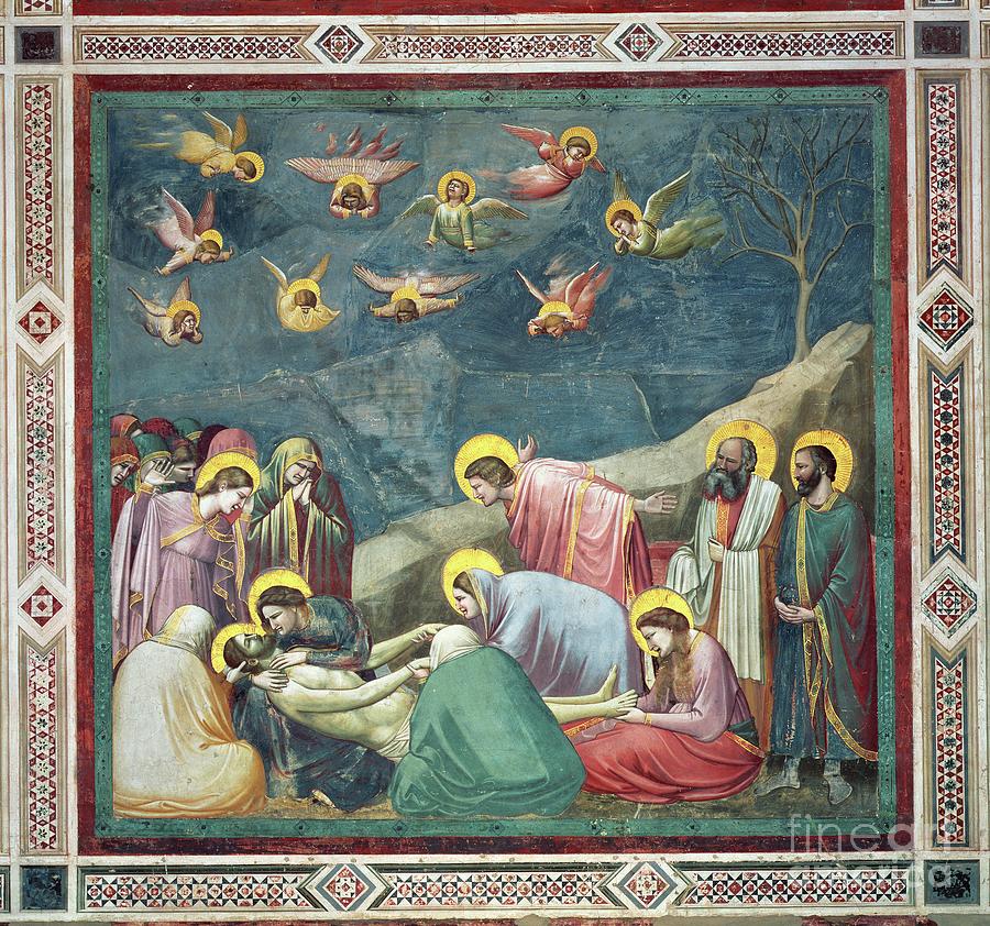 Giotto Di Bondone Painting - The Lamentation Of Christ, C.1305 by Giotto