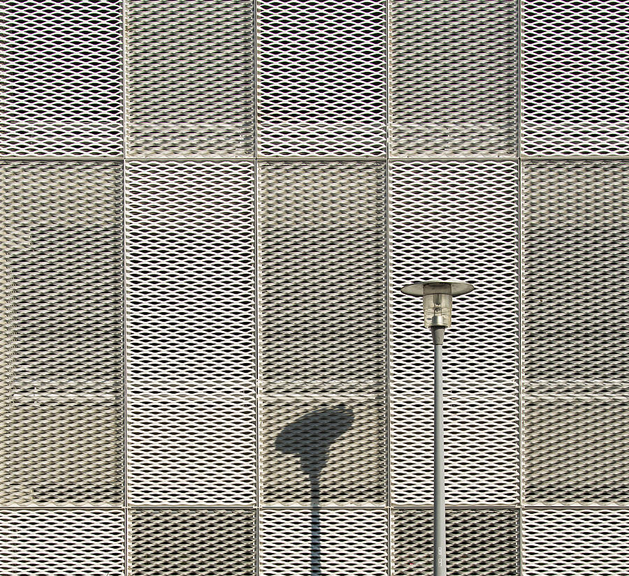 Abstract Photograph - The Lamp And Its Shadow by Jef Van Den Houte