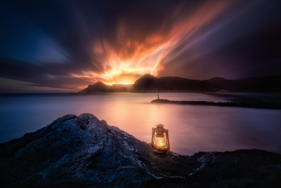 The Lantern Photograph by Jose Antonio Trivio Sanchez