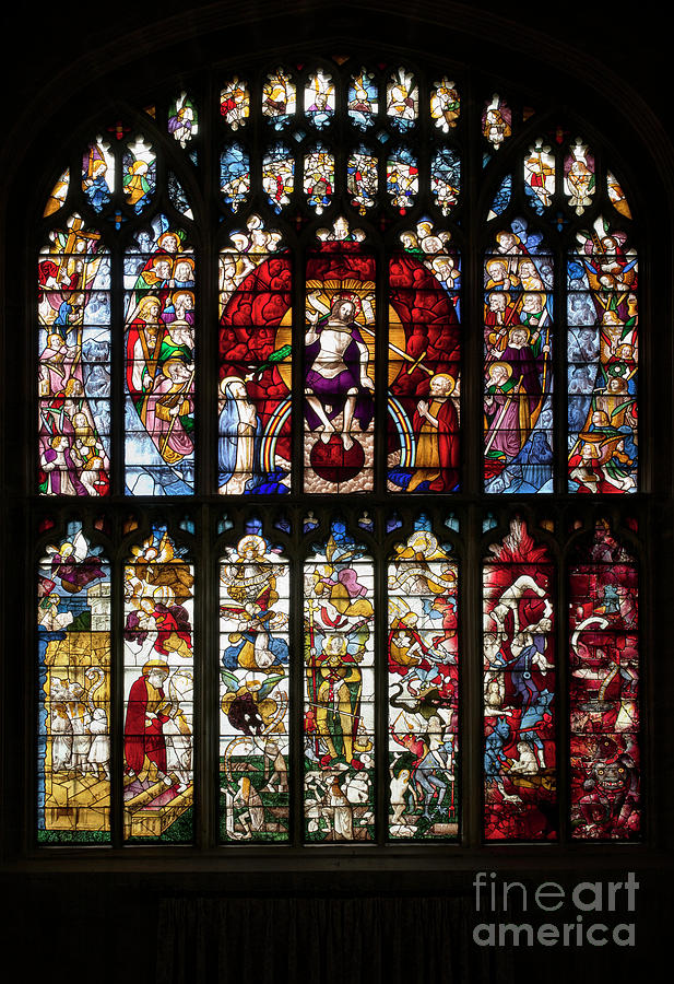 The Last Judgment Window Photograph by Tim Gainey