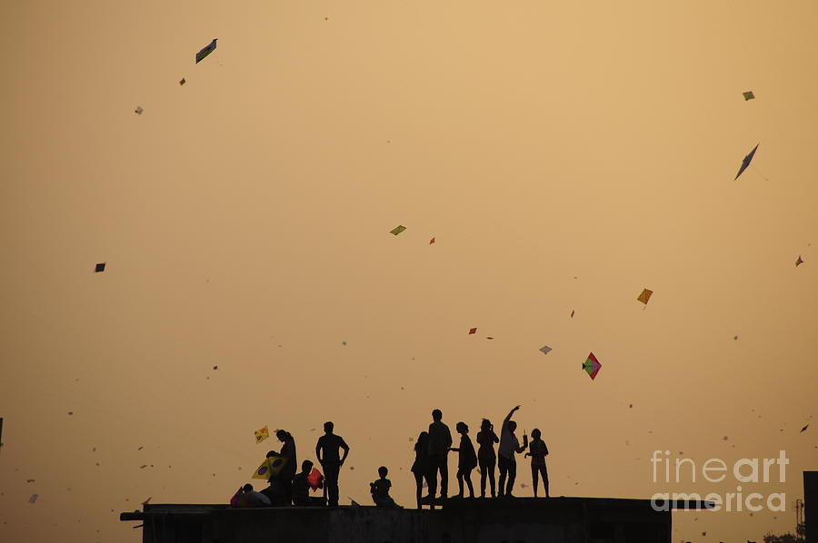 The Last Kites Of Uttarayan 2013 Photograph by Saumil Shah - Flickr.com/saumil