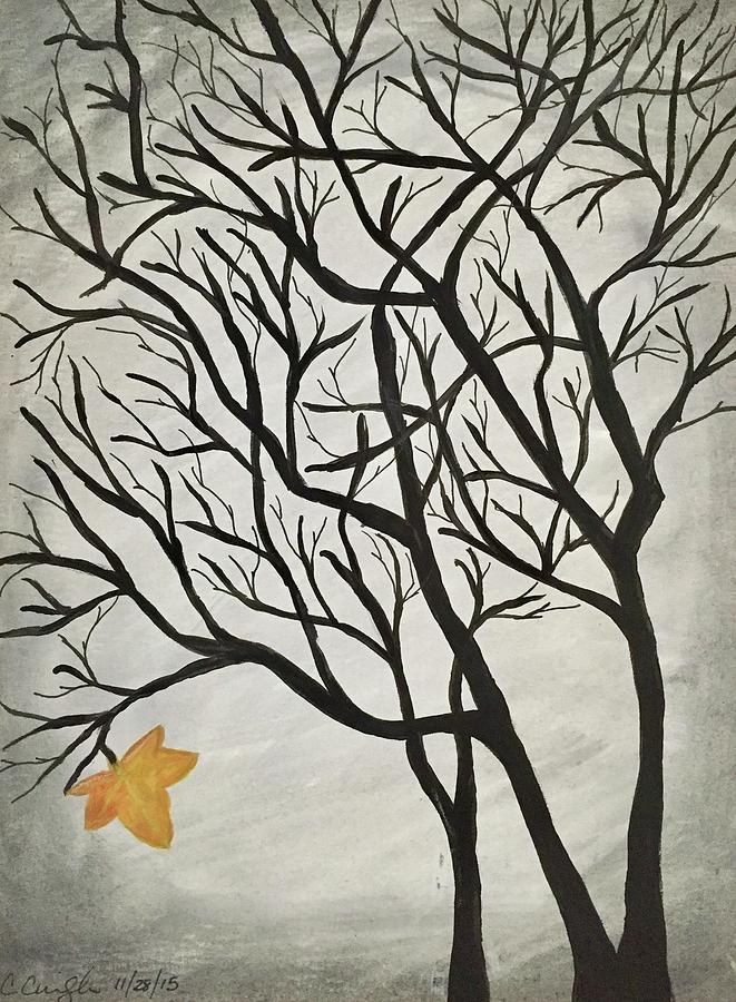 The last autumn leaf ( illustration for a future book) :: Behance